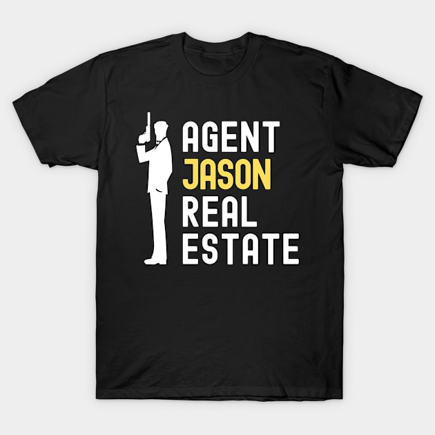 Agent Jason Real Estate T-Shirt by Genius Shirts